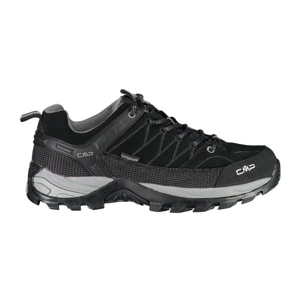 Niskie buty trekkingowe CMP Rigel waterprof. Brązowe trekkingi męskie CMP, outdoorowe. Za 559.99 zł.