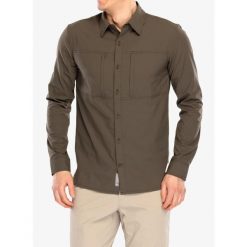 Koszula przeciw komarom męska Royal Robbins Expedition III L/S. Brązowe koszule męskie ROYAL ROBBINS, l, bez wzorów, casualowe, bez kołnierzyka, bez ramiączek. Za 377.99 zł.