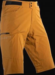 Spodenki rowerowe (+spodenki kolarskie z pampersem w zestawie) LEATT Shorts MTB. Brązowe szorty męskie LEATT, s, bez wzorów, z tkaniny. Za 359.20 zł.