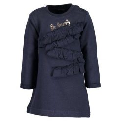 Blue Seven Dziewczęca Sukienka Be Happy, 62, Niebieska. Sukienki dla dziewczynek marki Blue Seven. W wyprzedaży za 49.00 zł.