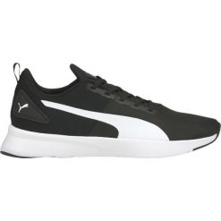 Buty do biegania męskie PUMA Flyer Runner Mesh. Czarne buty sportowe męskie Puma, z gumy, bez zapięcia, do biegania. Za 283.00 zł.
