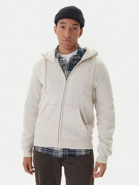 G-Star Raw Bluza Premium Core D16122-C235 Écru Regular Fit. Białe bluzy męskie G-Star, m, bez wzorów, z syntetyku, bez kaptura. Za 203.99 zł.