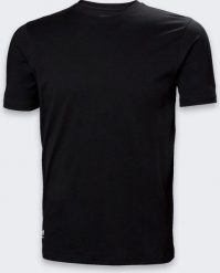 Helly Hansen T-shirt HELLY HANSEN Manchester, black 2XL. Czarne t-shirty męskie Helly Hansen, m, bez wzorów, bez kołnierzyka. Za 79.27 zł.