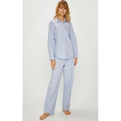 Lauren Ralph Lauren - Piżama. Szare piżamy damskie Lauren Ralph Lauren, z bawełny. W wyprzedaży za 379.90 zł.