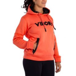 Bluza damska z kapturem Vibora Yarara. Brązowe bluzy sportowe damskie VIBORA, xl, bez wzorów, z materiału, z kapturem. W wyprzedaży za 170.75 zł.
