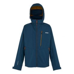 Męska Kurtka Soft Shell Hewitts X Colour Block. Brązowe kurtki męskie Regatta, m, bez wzorów, sportowe, bez kaptura. Za 155.99 zł.