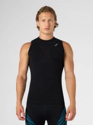 Workhard Tank Top. Czarne t-shirty męskie UYN, m, bez wzorów, bez kołnierzyka. Za 249.55 zł.