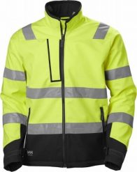 Kurtka męska Helly Hansen Reflective jacket HELLY HANSEN Alna 2.0 Softshell, yellow 2XL. Żółte kurtki męskie Helly Hansen, m, bez wzorów, z softshellu, bez kaptura. Za 407.24 zł.