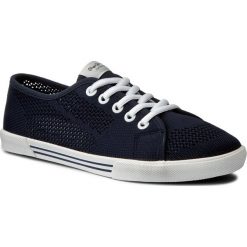 Tenisówki PEPE JEANS - Aberlady Fishnet PLS30482 Sailor 580. Półbuty damskie marki Pepe Jeans. W wyprzedaży za 169.00 zł.