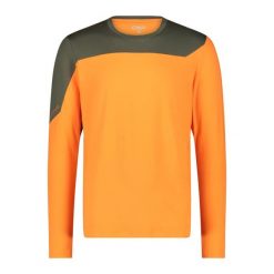 Koszulka męska techniczna CMP 34N1747. Brązowe koszulki sportowe męskie CMP, m, bez wzorów, bez kołnierzyka, bez ramiączek. W wyprzedaży za 153.99 zł.