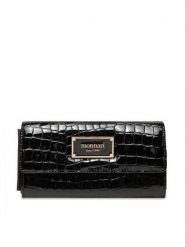 Monnari Portfel PUR0120-M20 Czarny. Czarne portfele damskie Monnari, bez wzorów, z lakierowanej skóry. Za 239.99 zł.