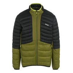 Męska Kurtka Leedre Hybrid Padded Jacket. Czarne kurtki męskie Regatta, m, bez wzorów, z puchu, trekkingowe. Za 153.99 zł.