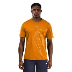Koszulka męska Venum Giant Connect T-Shirt. Brązowe t-shirty męskie VENUM, m, bez wzorów, sportowe, bez kołnierzyka. Za 129.00 zł.