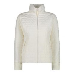 Damska kurtka puchowa CMP. Białe kurtki sportowe damskie CMP, bez wzorów, z puchu, bez kaptura, trekkingowe. Za 508.50 zł.