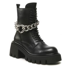 Trapery Badura. Czarne kozaki damskie Badura. Za 343.99 zł.