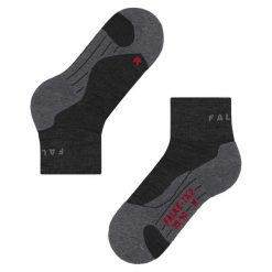Krótkie skarpety damskie Falke TK2 Explore. Szare skarpety damskie Falke, bez wzorów, z elastanu. Za 156.50 zł.