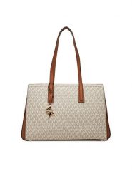 MICHAEL Michael Kors Torebka Laila 30S5G9IT2B Écru. Torebki do ręki damskie MICHAEL Michael Kors, bez wzorów, z materiału, bez dodatków. Za 1,329.00 zł.