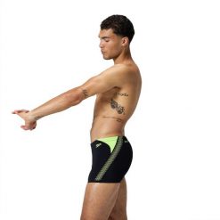 Kąpielówki męskie spodenki kąpielowe Speedo HyperBoom. Czarne kąpielówki męskie Speedo, l, bez wzorów, do pływania. Za 159.95 zł.