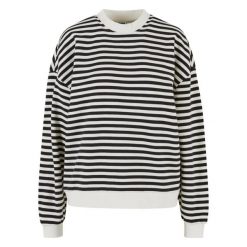 Bluza damska Urban Classics. Białe bluzy damskie Urban Classics, m, bez wzorów, z bawełny, bez kaptura. Za 148.45 zł.