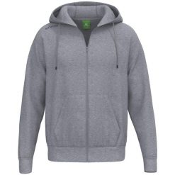 Kurtka z kapturem Erima TS szara. Szare kurtki męskie Erima, na jesień, m, bez wzorów, z bawełny, klasyczne, z kapturem. Za 313.99 zł.