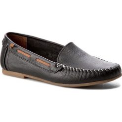 Mokasyny FILIPE - 8130 Preto/Camel. Czarne mokasyny damskie Filipe, ze skóry. W wyprzedaży za 179.00 zł.