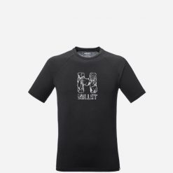 Koszulka męska trekkingowa MILLET Cimaï Natural Ts Ss M. Brązowe koszulki sportowe męskie Millet, m, bez wzorów, z materiału, bez kołnierzyka, bez ramiączek, outdoorowe. Za 159.00 zł.