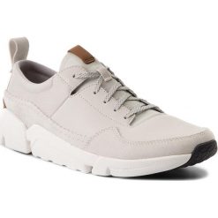 Sneakersy CLARKS - Triactive Run 261322777 White Leather. Półbuty na co dzień męskie Clarks. W wyprzedaży za 299.00 zł.