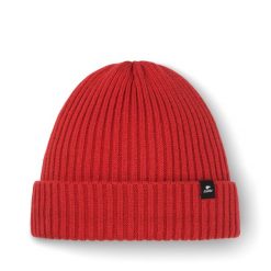 Czapka Eisbar Ripp MÜ 2.0. Czerwone czapki i kapelusze męskie Eisbar, bez wzorów, z dzianiny, eleganckie. Za 129.90 zł.