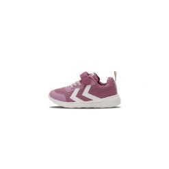 Trenerzy dla dziewczynek Hummel Actus Recycled. Fioletowe buty sportowe dziewczęce Hummel, bez wzorów, bez zapięcia, na jogę i pilates. Za 167.00 zł.