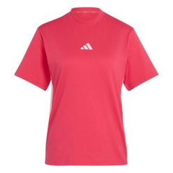 Koszulka damska ADIDAS W 3S SJ T XXL. Czerwone koszulki sportowe damskie Adidas, s, bez wzorów, z dresówki, bez kołnierzyka, bez ramiączek. Za 119.00 zł.