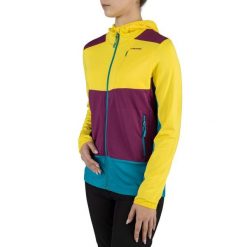 Bluza do biegania z kapturem damska Viking Tacoma Hoodie Lady. Fioletowe bluzy damskie Viking, uniwersalny, bez wzorów, z elastanu, z kapturem. Za 172.75 zł.