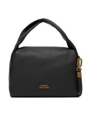 Tommy Hilfiger Torebka City Leather Mini Bag AW0AW18150 Czarny. Czarne torebki do ręki damskie Tommy Hilfiger, bez wzorów, ze skóry, bez dodatków. Za 699.99 zł.