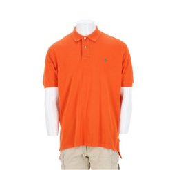 Second life - Polo Ralph Lauren koszulka męska z krótkim rękawem - Jak nowy. Brązowe koszulki polo męskie Ralph Lauren, l, bez wzorów, z materiału, klasyczne, bez ramiączek. Za 127.76 zł.