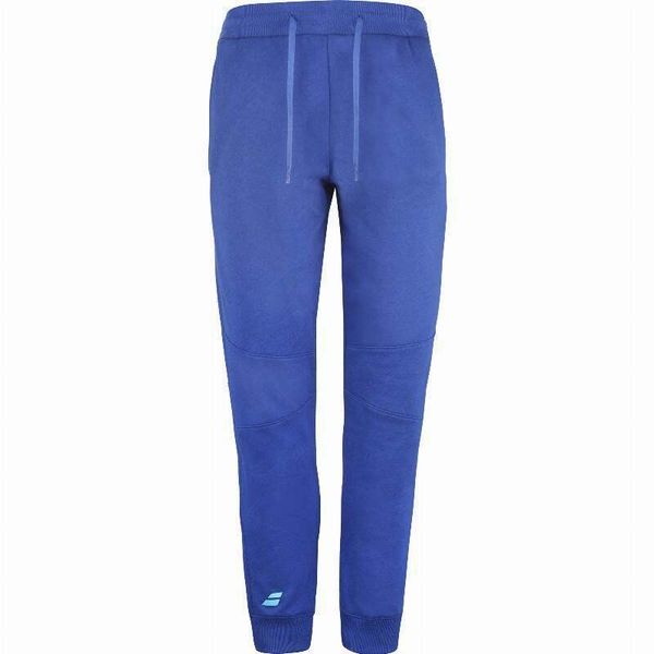 Spodnie męskie Babolat Exercise Jogger. Niebieskie spodnie sportowe męskie BABOLAT, l, bez wzorów, z bawełny, na fitness i siłownię. Za 209.99 zł.