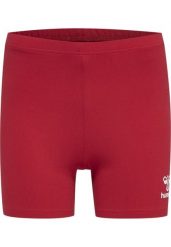 Szorty damskie Hummel hmlhmlCORE volley hipster. Czerwone szorty sportowe damskie Hummel, s, bez wzorów, z bawełny, klasyczne, z standardowym stanem, na fitness i siłownię. Za 110.00 zł.