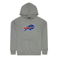 Bluza z kapturem Buffalo Bills NFL. Białe bluzy męskie New Era, l, bez wzorów, z bawełny, z kapturem. Za 186.50 zł.