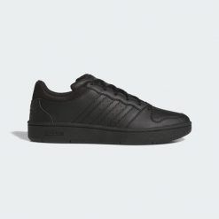 Buty HOOPS CLASSIC. Czarne buty sportowe męskie Adidas, z gumy, bez zapięcia, do koszykówki. Za 279.00 zł.