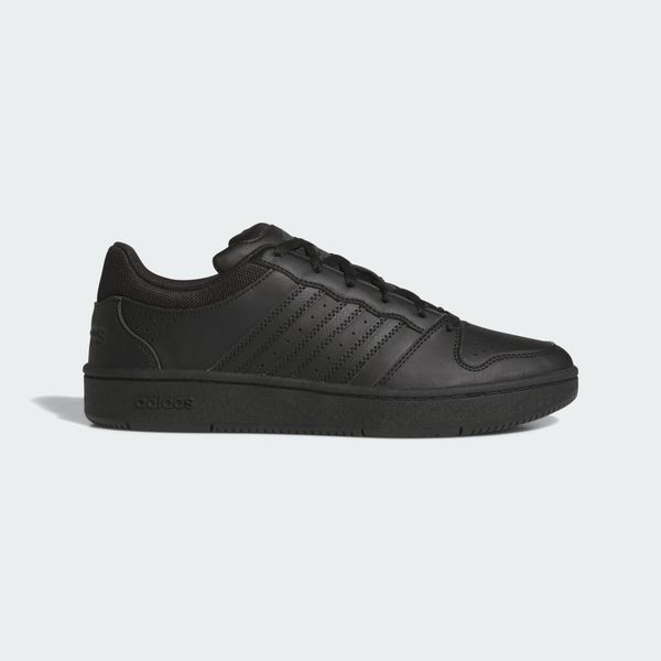 Buty HOOPS CLASSIC. Czarne buty sportowe męskie Adidas, z gumy, bez zapięcia, do koszykówki. Za 279.00 zł.