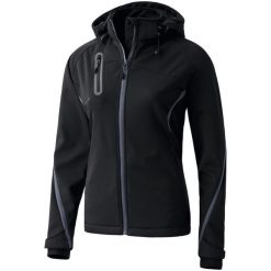 Kurtka damska Erima softshell fonction. Czarne kurtki damskie Erima, m, bez wzorów, z poliesteru, bez kaptura, trekkingowe. Za 360.00 zł.