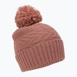 Czapka zimowa damska Jack Wolfskin Lorelei Beanie. Czerwone czapki i kapelusze damskie Jack Wolfskin, na jesień, bez wzorów, z dzianiny, sportowe. Za 66.99 zł.