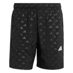 Szorty adidas Essentiels Brandlove. Czarne krótkie spodenki sportowe męskie Adidas, l, bez wzorów, z poliesteru, na fitness i siłownię, climacool (adidas). Za 120.99 zł.