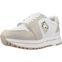 Buty LIU-JO MAXI WONDER 85 Jasnobrązowy. Brązowe obuwie sportowe damskie Liu Jo, bez wzorów, ze skóry, trekkingowe. Za 788.99 zł.