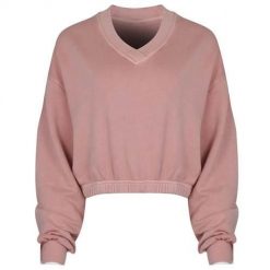 Bluza sportowa damska Reebok HY2707. Czerwone bluzy sportowe damskie Reebok, m, bez wzorów, z bawełny, bez kaptura. Za 172.00 zł.