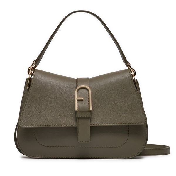 Torebka Furla. Zielone torebki do ręki damskie Furla, bez wzorów, klasyczne, bez dodatków. Za 1,599.00 zł.
