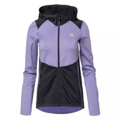 Bluza damska IQ Veris WMNS - fioletowa, Rozmiar L. Fioletowe bluzy damskie IQ, l, bez wzorów, z elastanu, bez kaptura. Za 154.99 zł.