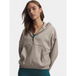 Bluza Damska Under Armour UA Icon HZ. Brązowe bluzy sportowe damskie Under Armour, bez wzorów, bez kaptura. Za 339.00 zł.