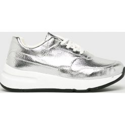 Answear - Buty. Szare obuwie sportowe damskie ANSWEAR, bez wzorów, z materiału, Adidas Advantage. W wyprzedaży za 99.90 zł.