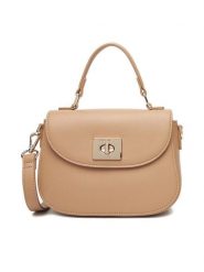 Nine West Torebka CEO-TENNESSEE-LDA8205 Beżowy. Brązowe torebki do ręki damskie Nine West, bez wzorów, z materiału, bez dodatków. Za 229.99 zł.