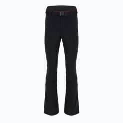 Spodnie narciarskie damskie BOGNER FIRE+ICE Zula. Czarne spodnie materiałowe damskie l, bez wzorów, z elastanu. Za 1,789.00 zł.