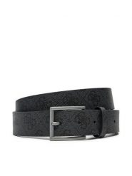 Guess Pasek Męski BMCALO P4335 Czarny. Czarne paski damskie Guess, z aplikacjami, z materiału. Za 189.99 zł.